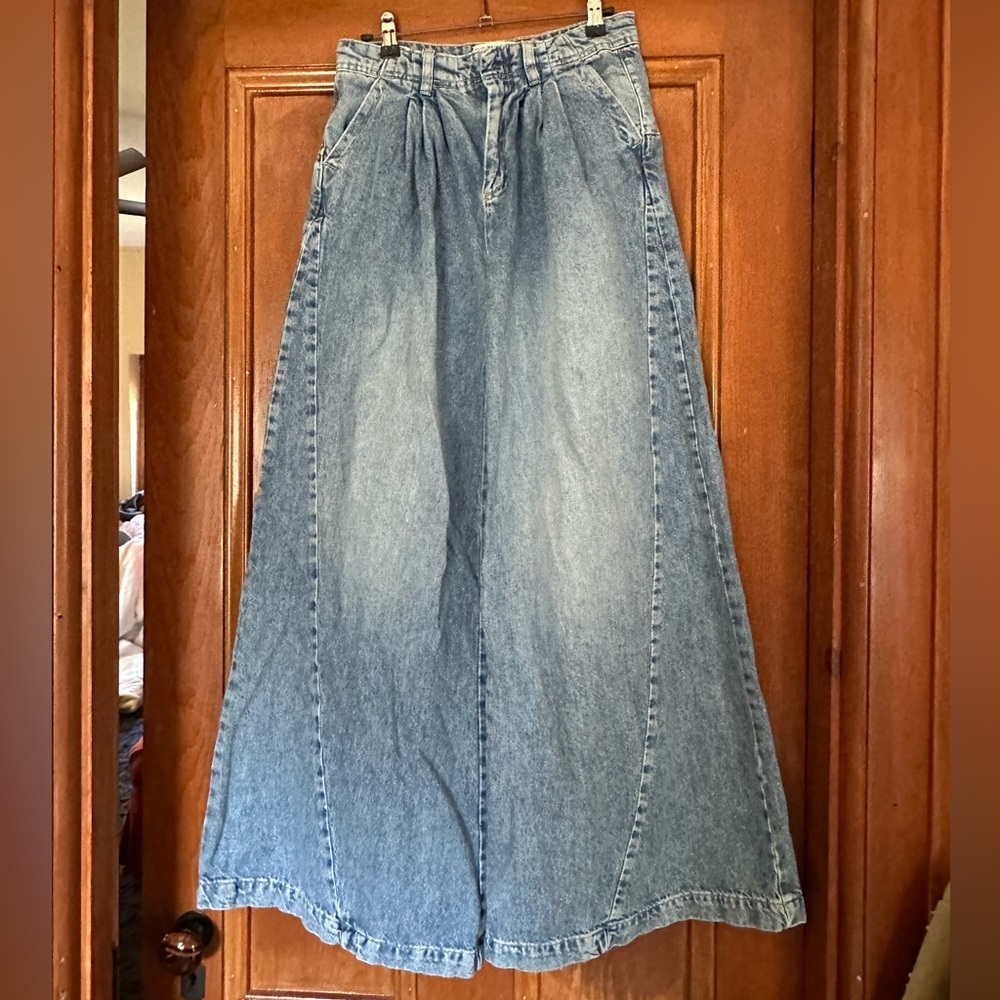 Free People Equinox Wide Leg Jeans